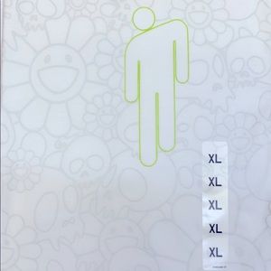 Uniqlo Billie Eilish x TM White T-Shirt Large New